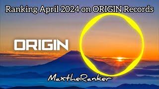 Ranking April 2024 on ORIGIN Records