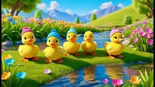 Five Little Ducks | Fun Counting Song for Kids | Nursery Rhymes & Kids Songs