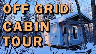 Off Grid Cabin Tour  | Wilderness Ontario Canada