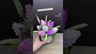 Букет сирени из мыла #мыло #подарки #дети #отдых #творчество
