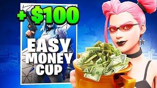 How I Earned 100$ In The Solo Victory Cash Cups Finals 