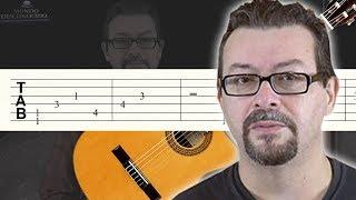 Mundo Desconocido / Intro / Guitarra Tutorial / Tablatura