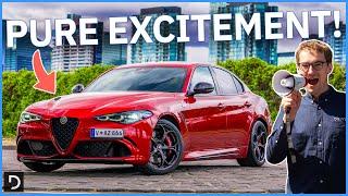 The Alfa Romeo Giulia QV Is The BEST Sports Sedan On The Market! And Here's Why... | Drive.com.au