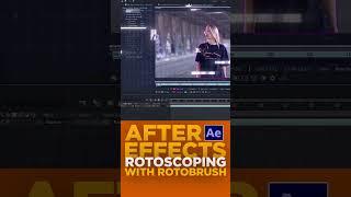 After Effects: Basic rotoscoping with Rotobrush tool