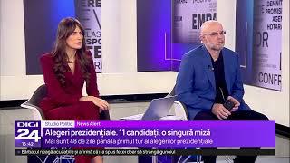 Președinta USR, Elena Lasconi, în direct la Digi24
