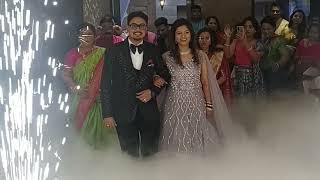 KK Hosting Engagement Ceremony of Akshay and Snehal @ Golden Leaf Malad Mumbai || Kiran Khot