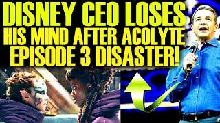 DISNEY CEO LOSES IT AFTER THE ACOLYTE EPISODE 3 DISASTER HITS A WORLD RECORD FAILURE FOR LUCASFILM!
