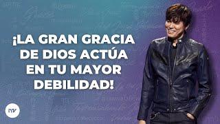 ¡La gran gracia de Dios actúa en tu mayor debilidad! | Joseph Prince | New Creation TV Español