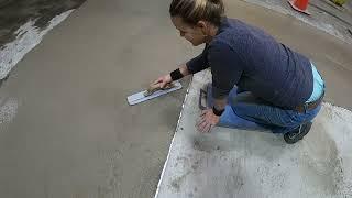 Concrete Pour In A Factory