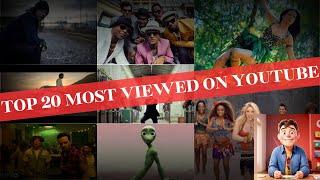 Top 20 Most Viewed YouTube Music Videos of All Time!  Must-See Hits!