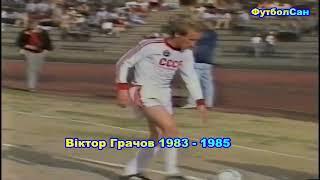 Виктор Грачев (Шахтер Донецк, сборная СССР) 1983 Обзор 1985 - голы, ассисты, прорывы, дриблинг