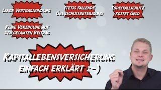 Kapitallebensversicherung einfach erklärt