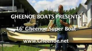 GHEENOE SUPER BOAT! THE AFFORDABLE FLATS BOAT 321-267-4953