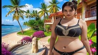 [4K] AI ART Indian Lookbook Beauty Video - Palau's Paradise Beauty