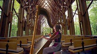 Healing Instrumentals  Relaxing Hymns  Harp Church Hymns  Harfenmusik