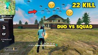 Sad Ending in Duo Vs Squad Ajjubhai Try Hard For Booyah - Garena Free Fire- Total Gaming