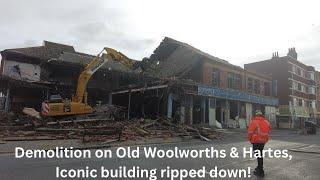 Blackpool Iconic Woolworths & Hartes Building gets DEMOLISHED!