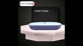 New Arrival Axent Swiss Top Basin Code: HT 949  #bathroom #topbasin #axent #shorts