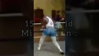 15 years old Mike Tyson shadowboxing  #miketyson #boxing