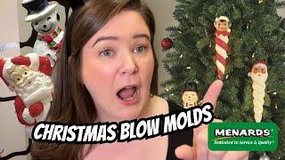 Menards Christmas 2024 Vintage Blow Molds!