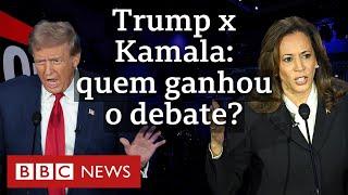 Debate Kamala x Trump: 5 momentos-chave do encontro