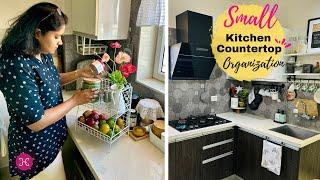 12 (super easy) Small Kitchen Countertop Organization Ideas for 2023 / Smart & Practical Tips