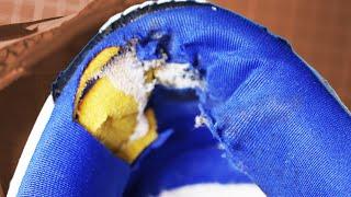 Fix a ripped sockliner (aka collar lining swap) on a pair of sneakers