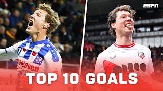 De 10 MOOISTE GOALS van SAM LAMMERS in de Eredivisie 