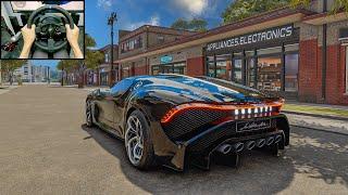 Bugatti La Voiture Noire - The Crew Motorfest | Thrustmaster T300RS gameplay