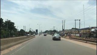 A Drive From Benin City Central Park To Aduwawa By Zico Gas.