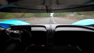 BUGATTI BOLIDE 185 - 300 km/h Acceleration Onboard!