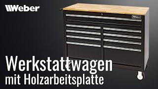 Der mobile Arbeitsplatz - Weber Mobiler Werkstattwagen