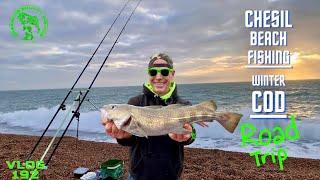 Chesil Beach Winter COD Fishing | Sea Fishing Uk | Vlog#192