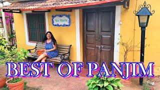 Explore Fontainhas, Cafes, Beaches, Markets in Panjim, Goa: Complete Travel Vlog