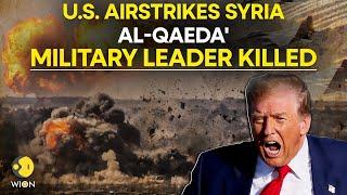 Trump Strikes Syria LIVE: Al Qaeda On Trump's Hit List | Senior Military Leader Killed | WION LIVE