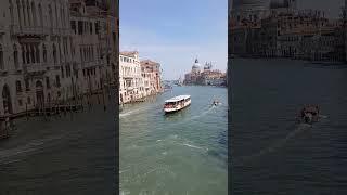 The Grand Canal is the largest channel in Venice