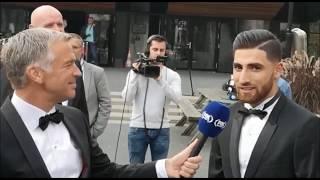 Alireza Jahanbakhsh bij het Gala Voetballer van het Jaar 2018