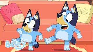 To Bluey's er bedre end en | Mini Bluey | Bluey På Dansk