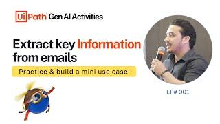 1. UiPath Generative AI - Content Generation | Explained with a Use Case | GenAI Activities package
