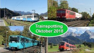 Br111 Fan: Trainspotting Oktober 2018 (Spätsommer + Sonderzüge + Alpenurlaub = Extralänge)