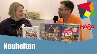 #SPIEL2024 - HABA | Christina stellt 4 Familienspiel Neuheiten vor