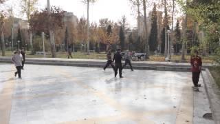 ► Isfahan / Iran - ‏اصفهان‎: Old and Young Playing Football Together