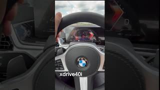 2025 BMW x5 xdrive40i 0-60 vs BMW x5 m60i / #shorts #review