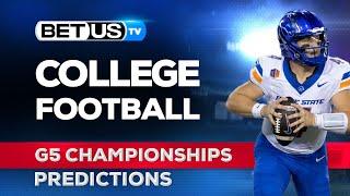 College Football Picks: G5 Conf. Championships | NCAA Football Odds, CFB Predictions and Best Bets