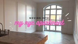 MOVING INTO MY DREAM NYC APARTMENT AT 22