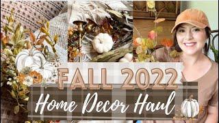 HUGE FALL HOME DECOR HAUL 2022/BUDGET FRIENDLY FALL DECORATING IDEAS/2022 FALL DECOR TRENDS