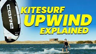 Kitesurfing upwind step-by-step