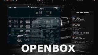 Desktop Friday | Openbox Rice With Modified XFCE4-Panel | Archlinux