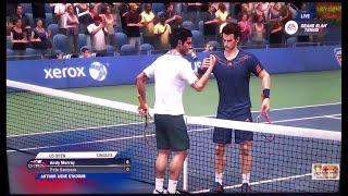 GRAND SLAM TENNIS 2 EA SPORTS FADES & FANTASY CLASSICS SUPERSTAR LEVEL Andy Murray VS Pete Sampras 1