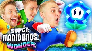 3 Idioten rasen durch das Blumenkönigreich!  Super Mario Bros. Wonder Co-Op #1